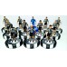 Subbuteo Andrew Table Soccer Newcastle United 2023-24 on Special painted edition WSB Professional bases